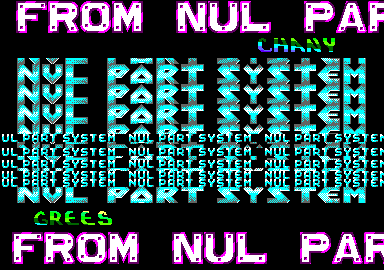 Screenshot of "Indiana Jones and the Temple of Doom" - Crack and Trainer: Nul Part System (NPS) - Published by Lucasfilm Games on Amstrad CPC (1985)