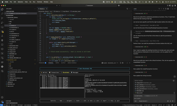 The TUI-based frontend.