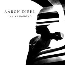 An image of the cover of the record album 'The Vagabond' by Aaron Diehl