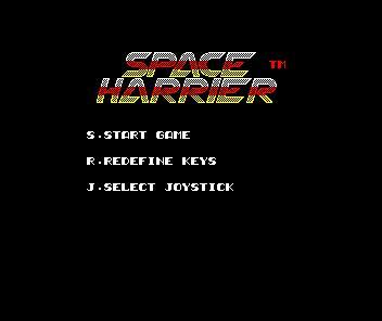 Cover image of Space Harrier (1986)