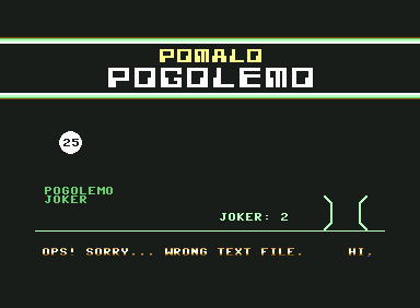 Pomalo Pogolemo