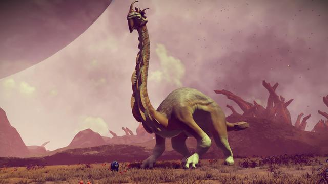 A majestic diplo in No Man's Sky