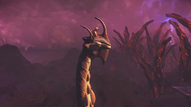 A majestic diplo in No Man's Sky