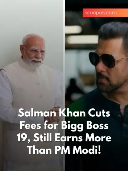 In contrast, PM Narendra Modi’s annual salary is approximately Rs 19.92 lakh, highlighting Salman Khan’s earnings as a staggering 625-781 times higher for just three months of work...more

https://scoopok.com/salman-khan-fees-for-bigg-boss-19/

#SalmanKhan #bigboss19 #PMModi 
@scoopok007 #bb19 #biggbossupdates