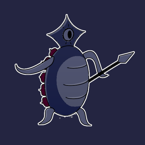 Monstre avec une lance
Monster with a spear