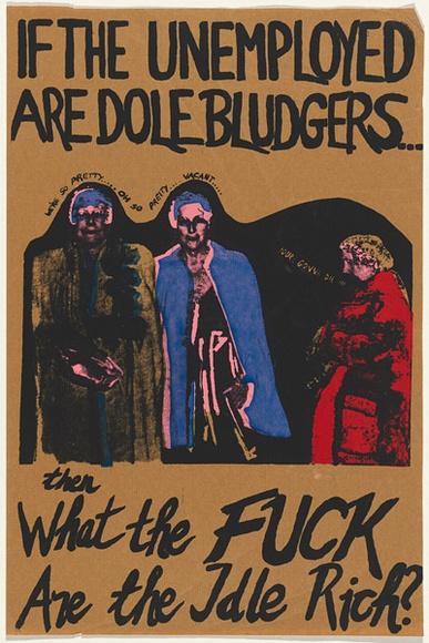 Text
If the unemployed are dole bludgers 
Then
What the fuck are the ideal rich ?
 🎵 “We’re so pretty, we’re so pretty vacant.”  🎶 

Image: fur coat and jewellery wearing entitled folk