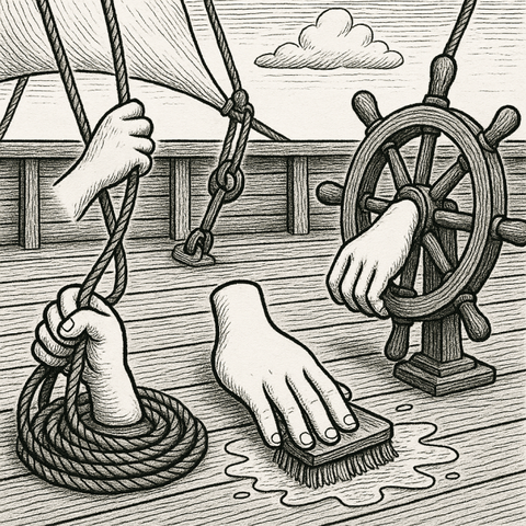 all hands on deck