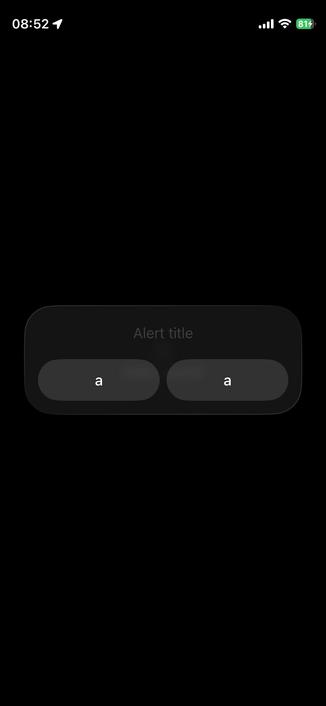 Alert title is low contrast