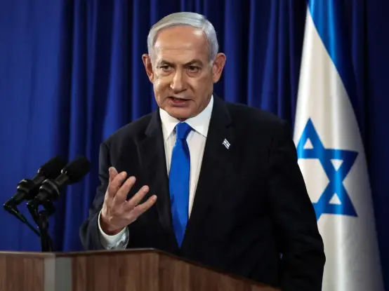 Israel PM Benjamin Netanyahu acknowledges