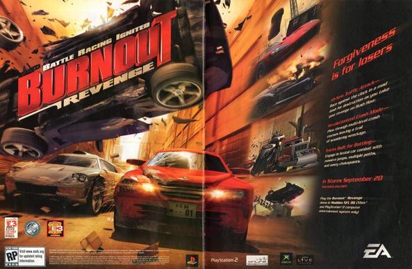 Burnout Revenge Magazine Ad (2005)