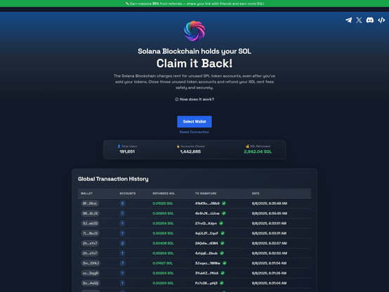 Screenshot of phishing site