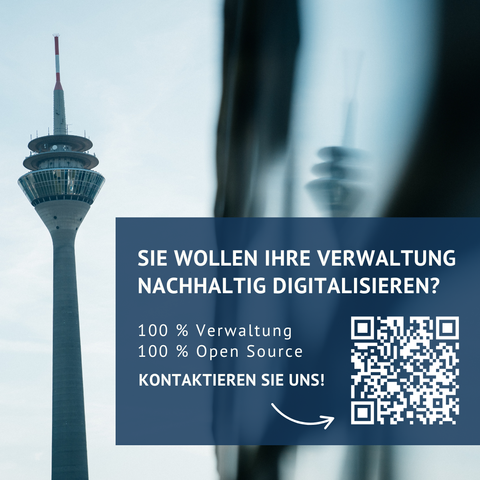 QR Code mit Link zur Kontakt-Seite