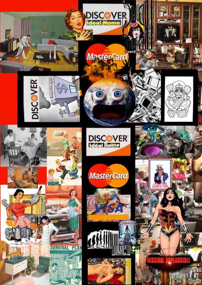 Consumption: Dream & Reality: https://www.aurianneor.org/wp-admin/post.php?post=1579&action=edit

#advertising #art #illusion #livingcomfortably #aurianneor #consumersociety #consumption #creditcards #degradation #destruction #discover #environment #excess #explodingplanetearth #idealhome #mastercard #mess #nononsense #overconsumption #overdose #photomontge #shopping #addiction #survivalplan