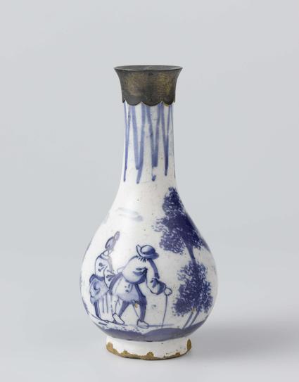 Fles, anonymous, c. 1700 - c. 1725