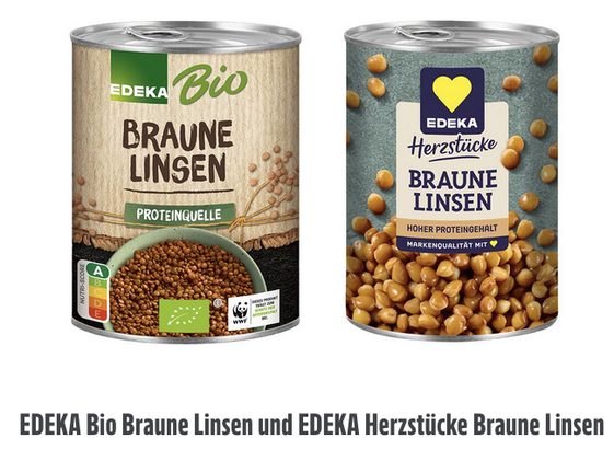 Bildquelle: Verbraucherinformation von EDEKA vom 20.08.2025