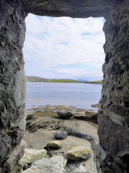 Blick aus dem Castle