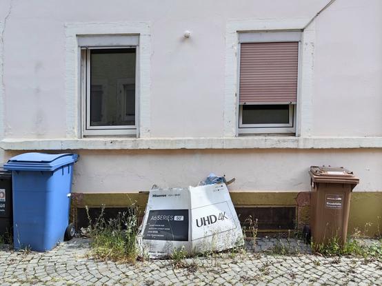 Stillleben mit Müll