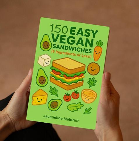 Cover of 150 easy vegan sandwiches ebook