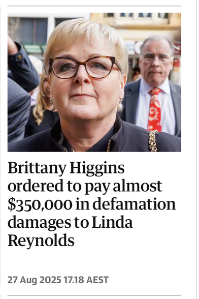 WA supreme court judge releases 360-page ruling finding Higgins defamed her former boss Reynolds in social media posts