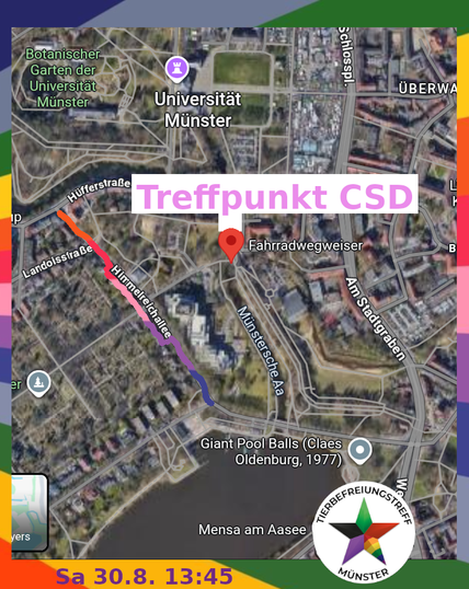 pride stripes poster: "Activities for this weekend - join in!"
