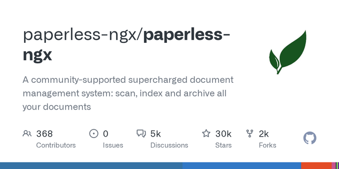 A community-supported supercharged document management system: scan, index and archive all your documents - paperless-ngx/paperless-ngx