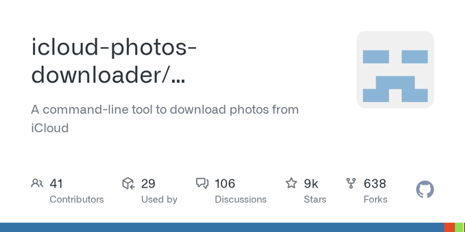 A command-line tool to download photos from iCloud - icloud-photos-downloader/icloud_photos_downloader