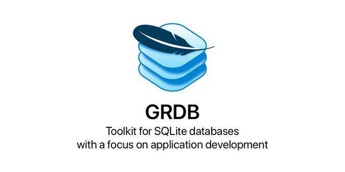 A toolkit for SQLite databases, with a focus on application development - groue/GRDB.swift