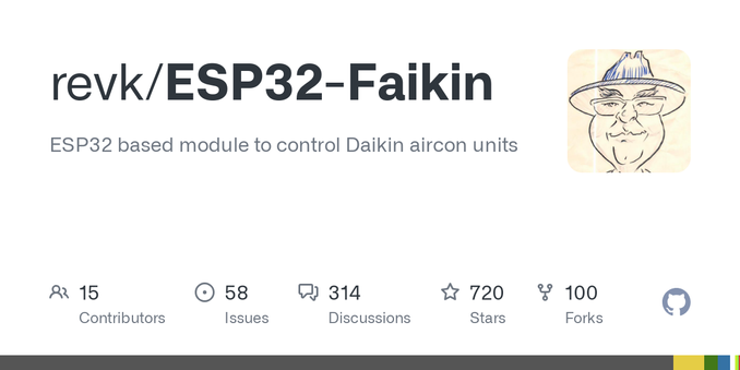 ESP32 based module to control Daikin aircon units. Contribute to revk/ESP32-Faikin development by creating an account on GitHub.