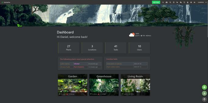 Self-hosted collaborative plant management and tracking system for plant enthusiasts - danielbrendel/hortusfox-web