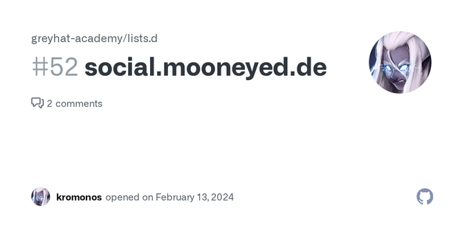 Wenn du nicht Teil der Ermittlungen der Kriminalpolizei, Abteilung Staatsschutz, die gerade gegen Schratze laufen, werden willst, empfehle ich dir dringend, dem Eintrag über social.mooneyed.de zu l...