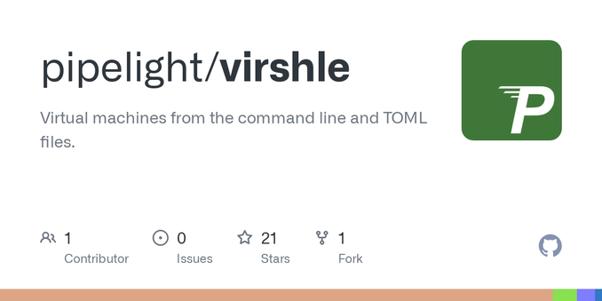 Virtual machines from the command line and TOML files. - pipelight/virshle