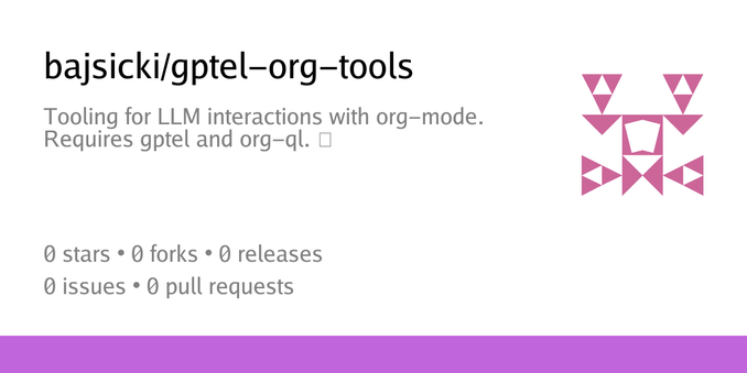 Summary card of repository bajsicki/gptel-org-tools