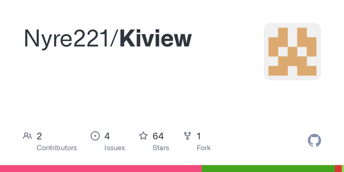 Contribute to Nyre221/Kiview development by creating an account on GitHub. Contribute to Nyre221/Kiview development by creating an account on GitHub.