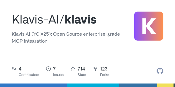 Klavis AI (YC X25):  Open Source enterprise-grade MCP integration - Klavis-AI/klavis
