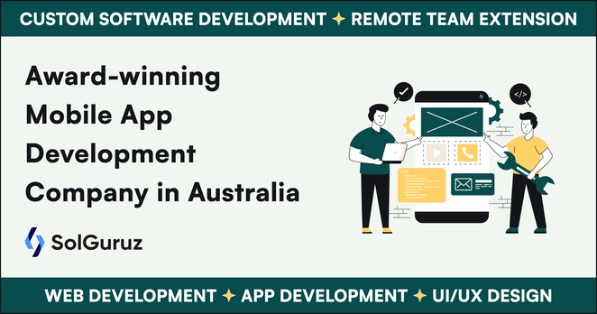 Custom Mobile App Development Company in Australia
