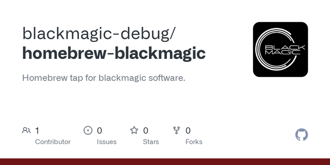 Homebrew tap for blackmagic software. Contribute to blackmagic-debug/homebrew-blackmagic development by creating an account on GitHub.