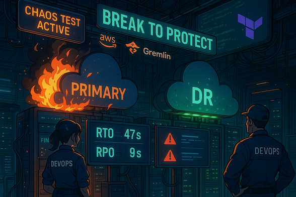 Break to Protect: Chaos Engineering DR Testing with AWS FIS & Gremlin