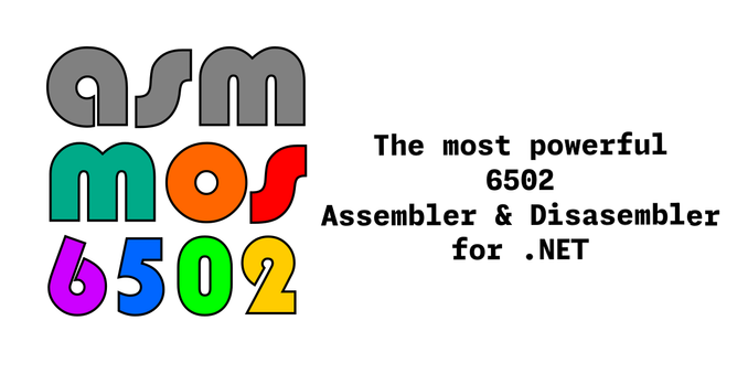 AsmMos6502 is a lightweight and efficient .NET library to assemble and disassemble 6502 assembly code. - xoofx/AsmMos6502