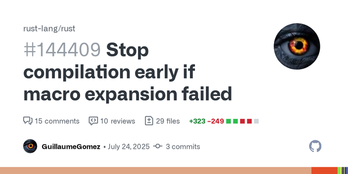 Fixes #116180.
So there isn&#39;t really a type that is central for macro expansion and some errors are actually emitted (because the resolution happens after the expansion I suppose) after the exp...