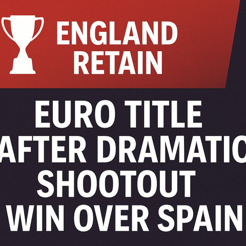 England Retain Euro Title After Dramatic Shootout Win Over Spain