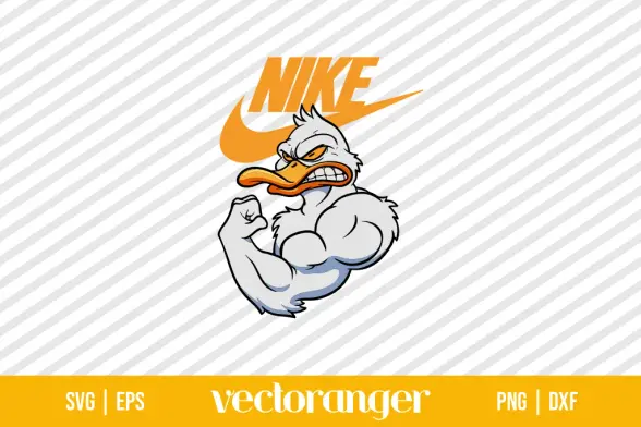 Duck Nike Swoosh SVG