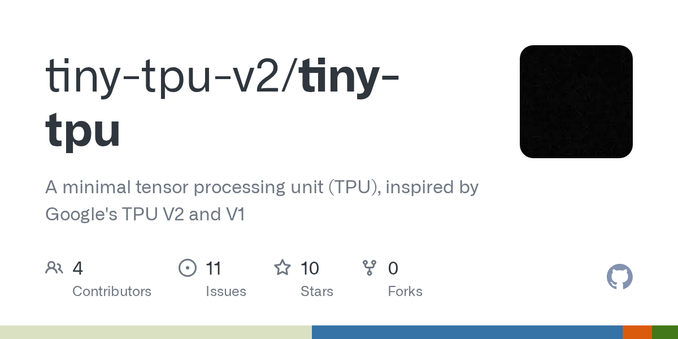 A minimal tensor processing unit (TPU), inspired by Google's TPU V2 and V1 - tiny-tpu-v2/tiny-tpu