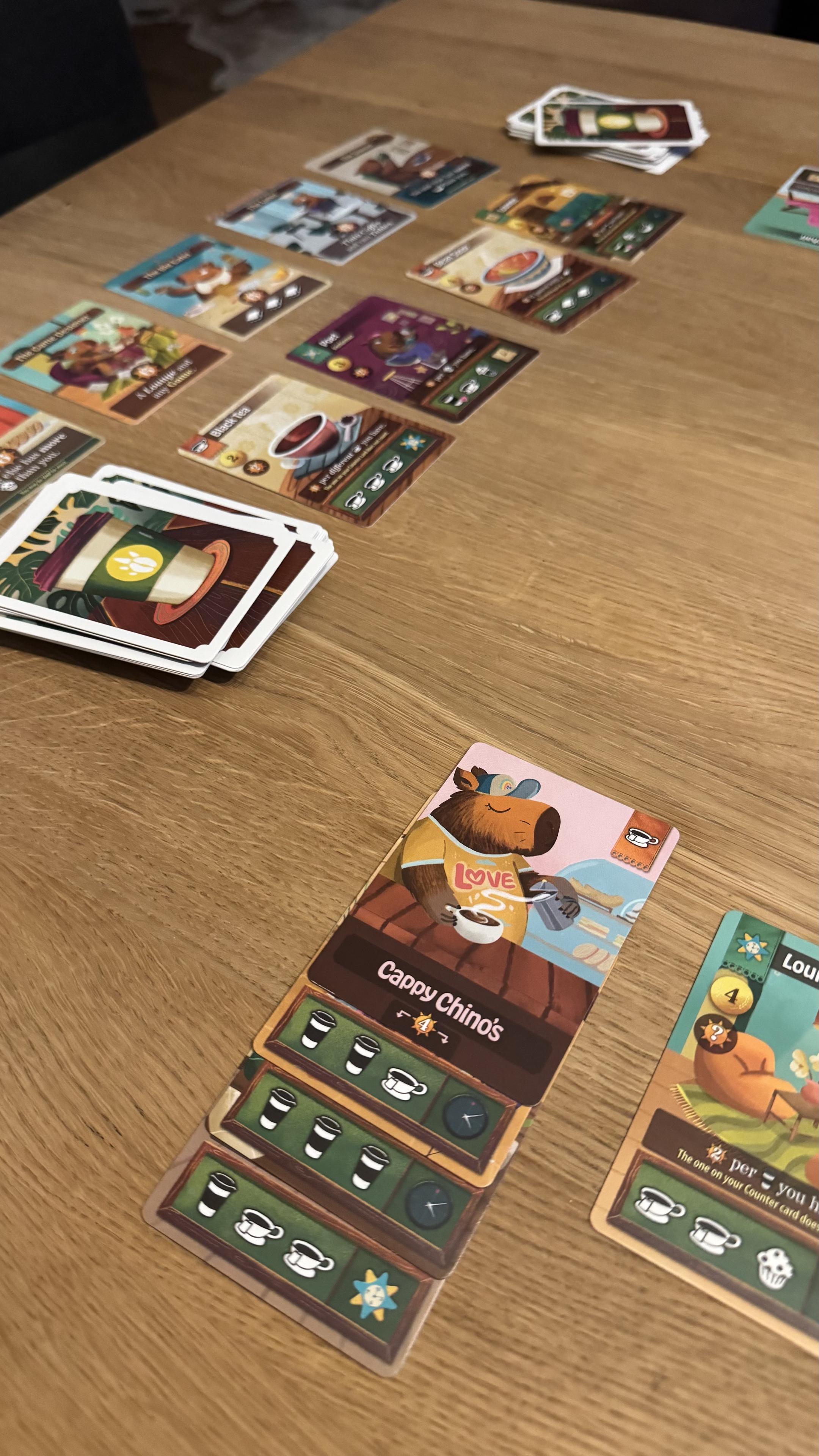 Karten von Café Baras