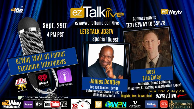 James Dentley on EZ TALK LIVE