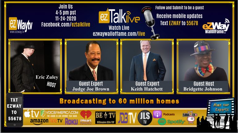 EZ TALK LIVE 12-01-2020 Judge Joe Brown, Keith Hatchett LeasePal