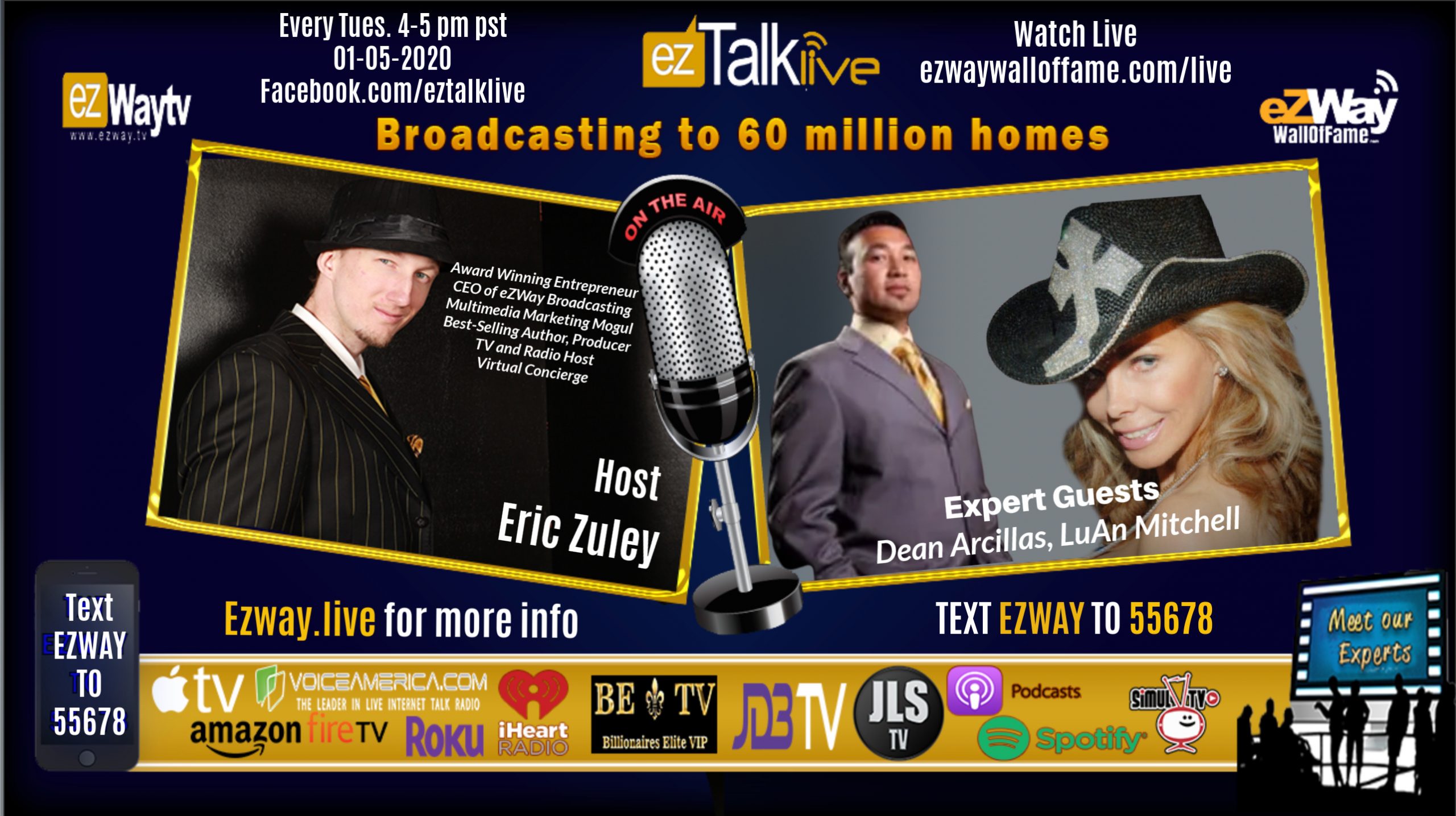 EZ TALK LIVE 01-05-2021 The Business of Broadcast Feat. Dean Arcillas