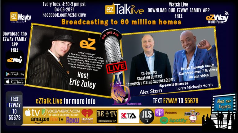 EZ TALK LIVE with Eric Zuley Feat. Alec Stern and Loren Michaels Harris