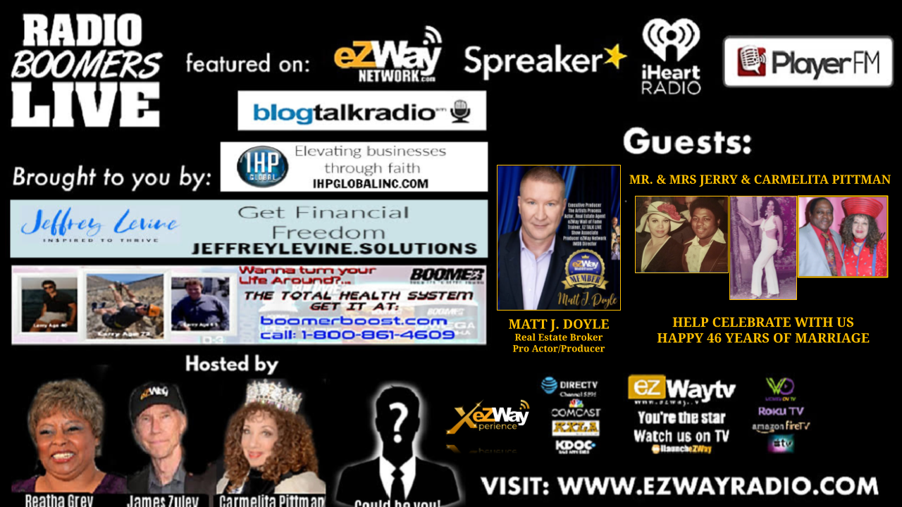 RBL on eZWay Radio with James Zuley and Reatha Grey An eZWay Xperience you won’t forget!