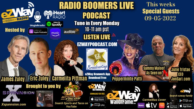 RBL on eZWay Broadcasting with Julie Tristao, Patti Collins and Netflix Star Sammy Maloof