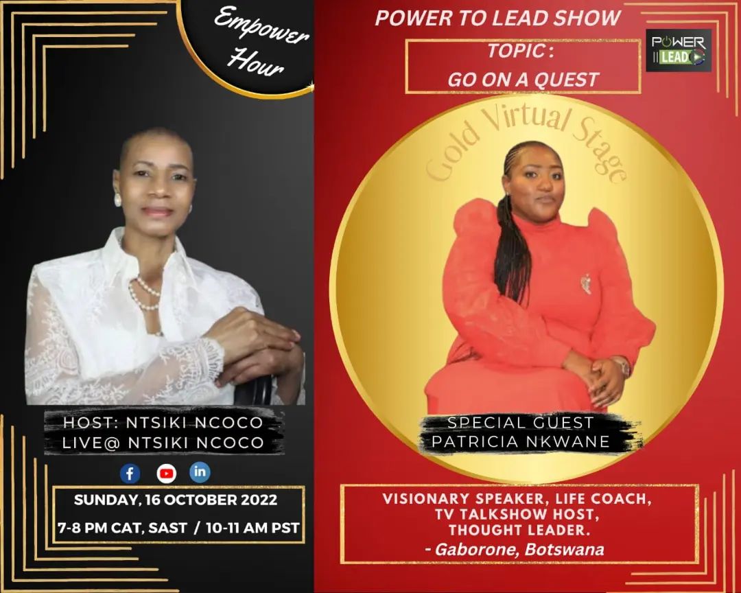 POWER TO LEAD SHOW with NTSIKI NCOCO